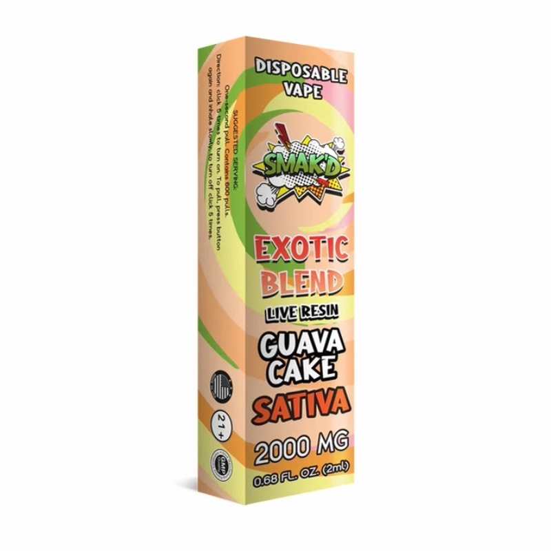 elf bar vape uk TKO Smak'd Exotic Blend Disposable THC Vape 5ML - Buy Online main image 1